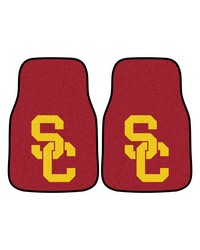 Southern California 2piece Carpeted Car Mats 18x27 by   