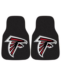NFL Atlanta Falcons 2piece Carpeted Car Mats 18x27 by   