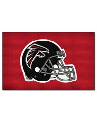 Atlanta Falcons UltiMat Rug  5ft. x 8ft. Helmet Logo Red by   