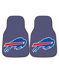 NFL Buffalo Bills 2piece Carpeted Car Mats 18x27 by   