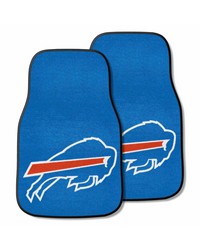 NFL Buffalo Bills 2piece Carpeted Car Mats 18x27 by   