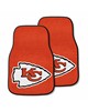Fan Mats LLC Kansas City Chiefs 2-pc Carpet Car Mat Set Red