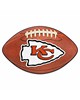 Fan Mats  LLC Kansas City Chiefs Football Mat Brown
