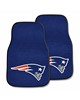 Fan Mats  LLC New England Patriots 2-pc Carpet Car Mat Set Navy