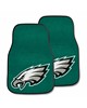 Fan Mats  LLC Philadelphia Eagles 2-pc Carpet Car Mat Set Green