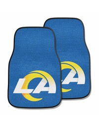 NFL St. Louis Rams 2piece Carpeted Car Mats 18x27 by   