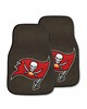 Fan Mats LLC Tampa Bay Buccaneers 2-pc Carpet Car Mat Set Gray