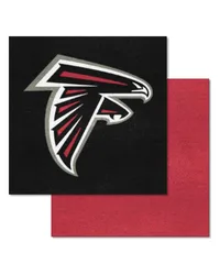 Atlanta Falcons Team Carpet Tiles by   