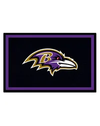 NFL Baltimore Ravens 4x6 Rug by   