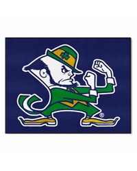 Notre Dame Leprechaun All Star Rug by   