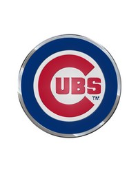 Chicago Cubs Embossed Color Emblem by  Premier Prints 