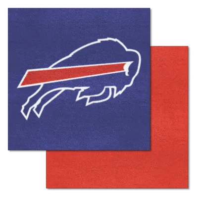 Fan Mats  LLC Buffalo Bills Team Carpet Tiles Blue