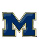 Fan Mats LLC Michigan Wolverines Embossed Color Emblem Blue