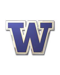 Washington Huskies Embossed Color Emblem by  Fairwinds Studio 