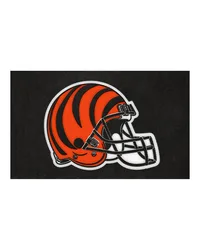 Cincinnati Bengals Area Rug 3 x 5 by   