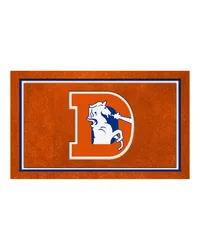 Denver Broncos Vintage Area Rug 3 x 5 by   
