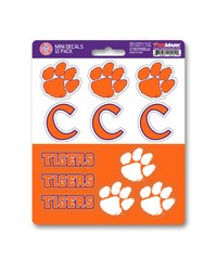 Clemson Tigers Mini Decal 12-pk by   