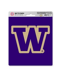Washington Huskies Matte Decal by  Fairwinds Studio 