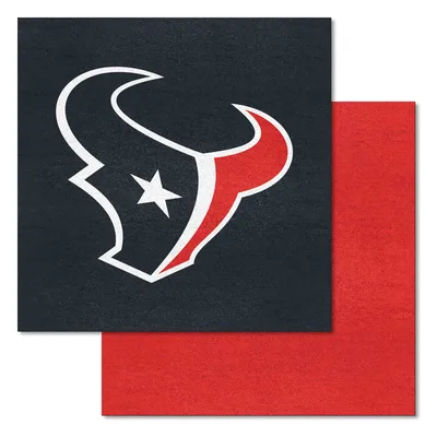 Fan Mats  LLC Houston Texans Team Carpet Tiles Navy