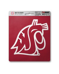 Washington State Cougars Matte Decal by  Fairwinds Studio 