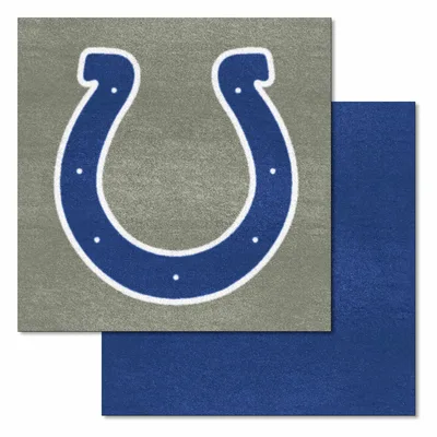 Fan Mats  LLC Indianapolis Colts Team Carpet Tiles Blue