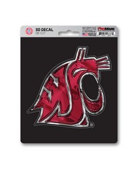 Washington State Cougars 3D Decal by  Fairwinds Studio 