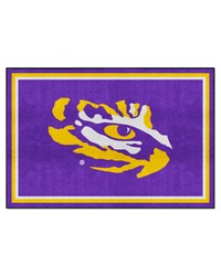 LSU Tigers 5x8 Rug by   