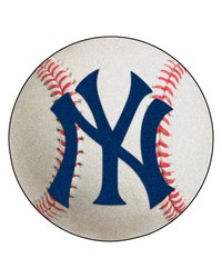 New York Yankees Baseball Rug by   