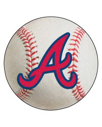 Atlanta Braves Baseball Rug by   