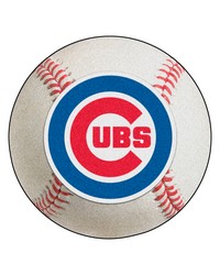 Chicago Cubs Baseball Rug by   
