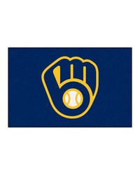 Milwaukee Brewers Starter Rug by   