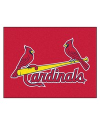 MLB St. Louis Cardinals AllStar Mat 34x45 by   