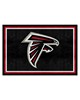 Fan Mats LLC Atlanta Falcons 5x8 Rug Black
