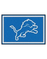 NFL Detroit Lions Rug 5x8 60x92 by   
