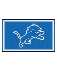 NFL Detroit Lions Rug 4x6 46x72 by   