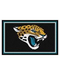 NFL Jacksonville Jaguars Rug 4x6 46x72 by   