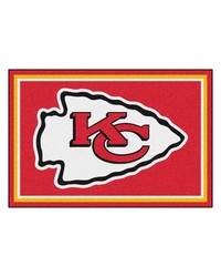 NFL Kansas City Chiefs Rug 5x8 60x92 by   