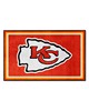 Fan Mats LLC Kansas City Chiefs 4x6 Rug Red
