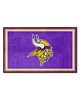 Fan Mats  LLC Minnesota Vikings 4x6 Rug Purple