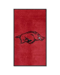 Arkansas 3X5 HighTraffic Mat with Durable Rubber Backing  Portrait Orientation Cardinal by   