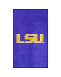 LSU 3X5 HighTraffic Mat with Durable Rubber Backing  Portrait Orientation Purple by   