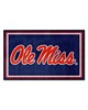 Fan Mats LLC Ole Miss Rebels 4x6 Rug Navy