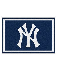 New York Yankees Baseball Runner Rug by   