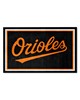 Fan Mats LLC Baltimore Orioles 4x6 Rug Green