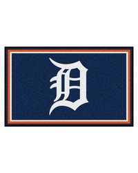 MLB Detroit Tigers Rug 4x6 46x72 by   