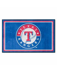 Texas Rangers 4x6 Rug by  Fairwinds Studio 