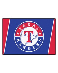 Texas Rangers Baseball Runner Rug by   
