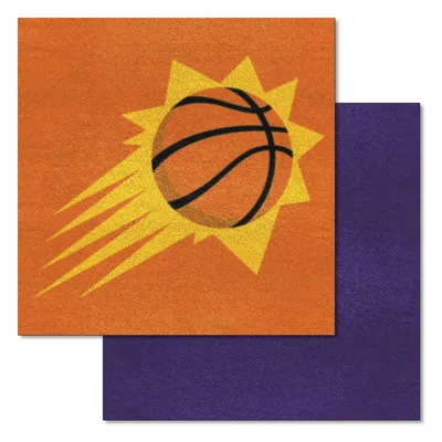 Fan Mats  LLC Phoenix Suns Team Carpet Tiles Orange