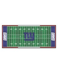 New York Giants Football Field Runner by   
