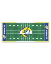 St Louis Rams Field Runner by   